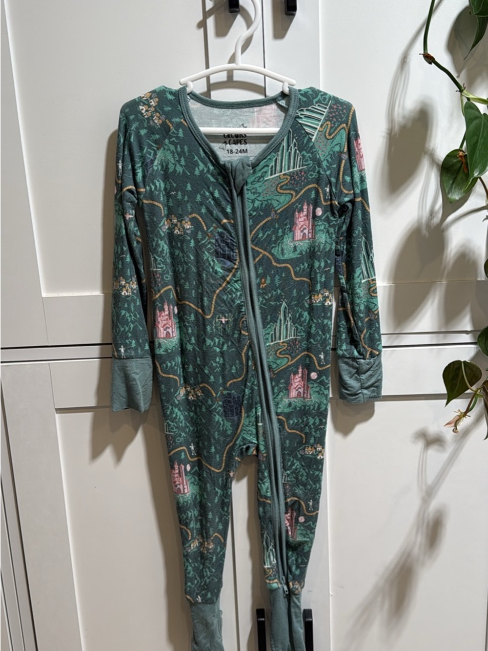 Little Crowns & Capes Wizard of Oz Bamboo Zippie